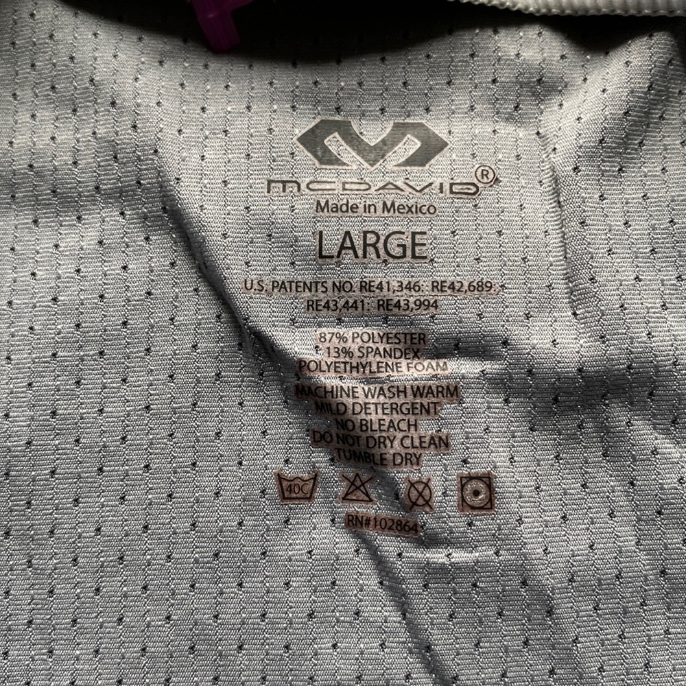 Mcdavid Hex Padding Tank Top Size L - image 3